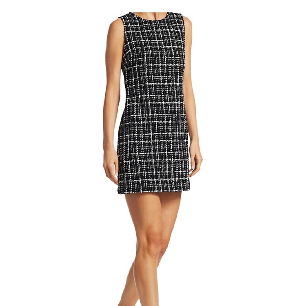 Alice + Olivia
Coley Tweed A-Line Mini Dress